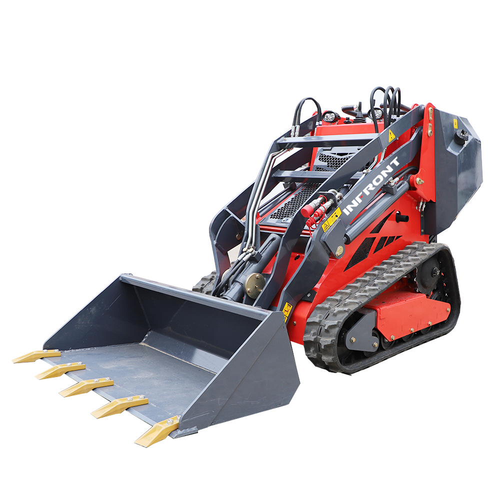 Electric Hydraulic Track Dumper Mini Skid Steer Loader with EPA CE