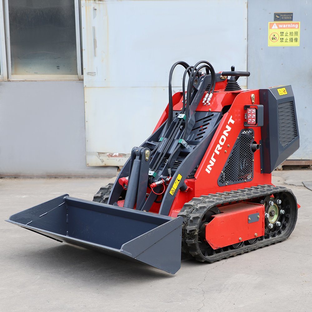 CE EPA Earth-Moving Machinery Attachments Crawler Track Mini Skid Steer Loader for America Canada