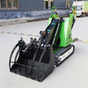 High Performance Mini and Small Tracked Loader Mini Skid Steer Loader with CE EPA