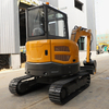 China 3.5 Ton Mini Excavator 1 Ton 2 Ton Kubota Engine Digger Excavator Mini Pelle Chinese Used Small Excavator Machine