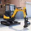 Micro Excavator 2 Ton with Various Attachments for Sale