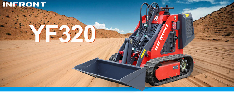 High Quality Machine Construction Use Mini Loader Wheel and Track Drive Optional Skid Steer Loader with Euro5 EPA CE Certificated