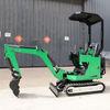 EPA China Small Hydraulic Excavators Mini Excavator 1 Ton 2 Ton 3.5 Ton for Sale Mini Bagger