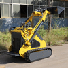 Free Shipping! ! Cheap Mini Skid Steer Loader Diesel Mini Skid Steer Loaders Crawler Wheel Loader Mini 500kg