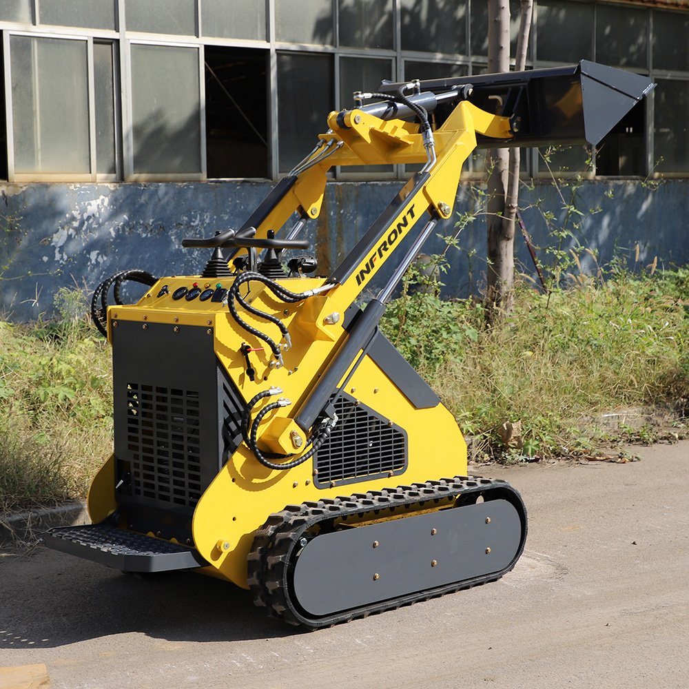 Free Shipping! ! Cheap Mini Skid Steer Loader Diesel Mini Skid Steer Loaders Crawler Wheel Loader Mini 500kg