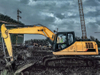 Crawler Internal Combustion Drive Infront 20 Ton Engineering Excavator