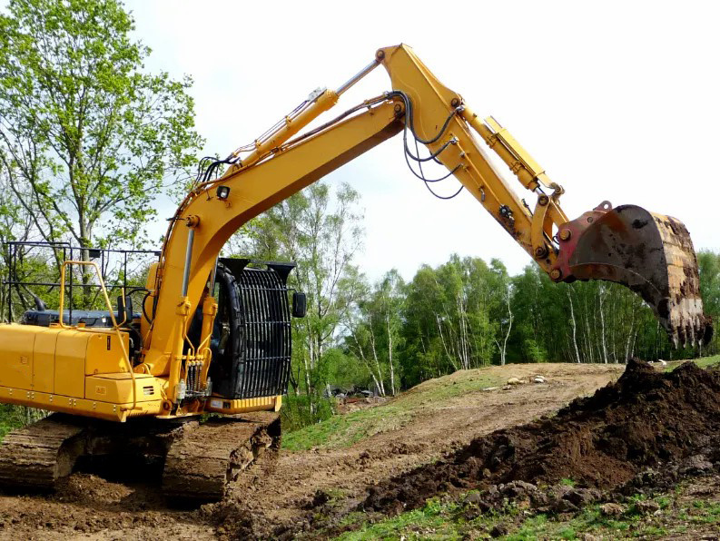 Crawler Internal Combustion Drive Infront 20 Ton Engineering Excavator