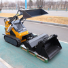 China Supplier 4 Wheeled with CE Compact Gasoline Engine Front Wheel Loader for Agricultural/Farm/Garden/Sales