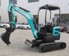 Free Shipping! Kubota/Yanmar Engine 2000kg Small Digger CE/EPA/Euro 5 Compact Mini Excavators 1 Ton Prices