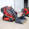 480 Kg Loading Weight Mini Wheel Loader Earth-Moving Machinery Skid Steer Loader