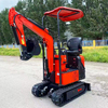 Chinese Manufacturers Excavator Mini 1.2 Ton Mini Excavator Prices with CE EPA Bagger