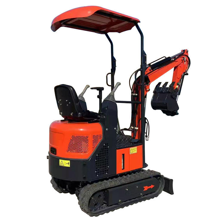 High Quality Multifunction 1 Ton 1.2 Ton Hydraulic Pilot Bagger Digger Mini Excavators for Sale