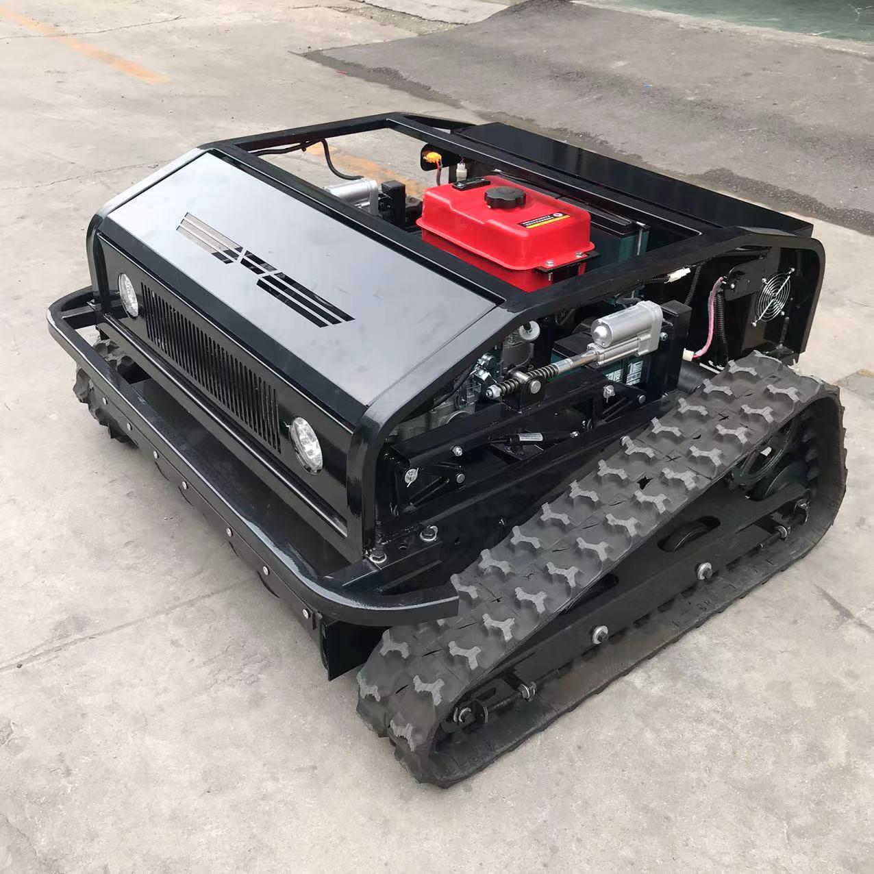 High Quality CE Approve All Terrain Grass Cutting Machine Crawler Brush Cutter Agriculture Electric Remote Control Multifunctional Ai Robot Lawn Mower