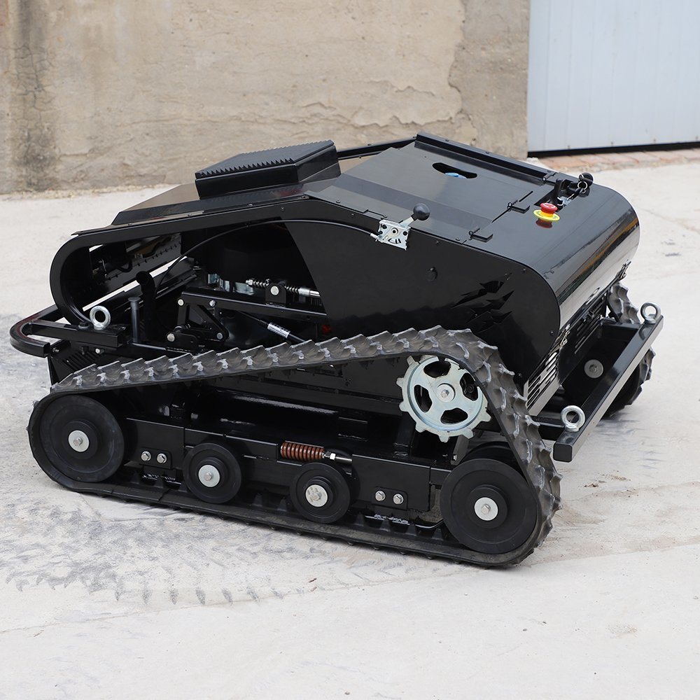 Agricultural Forestry Robotic Crawler Gasoline Remote Control Crawler Lawn Mower