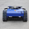 Mini Robot Lawn Mower Wheeled Remote Control Gasoline Lawn Mower
