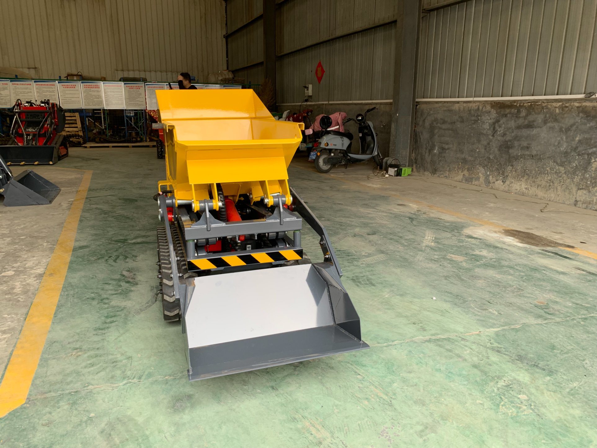 Electric Mini Dumper Mini Dumper 1 Ton New Pattern Hydraulic Dumper with CE EPA