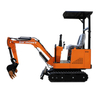 Mini Excavators Very High Working Effeciency 1 Ton Digger EPA Euro 5 Mini Diggign Tool for Sale with Long Warranty