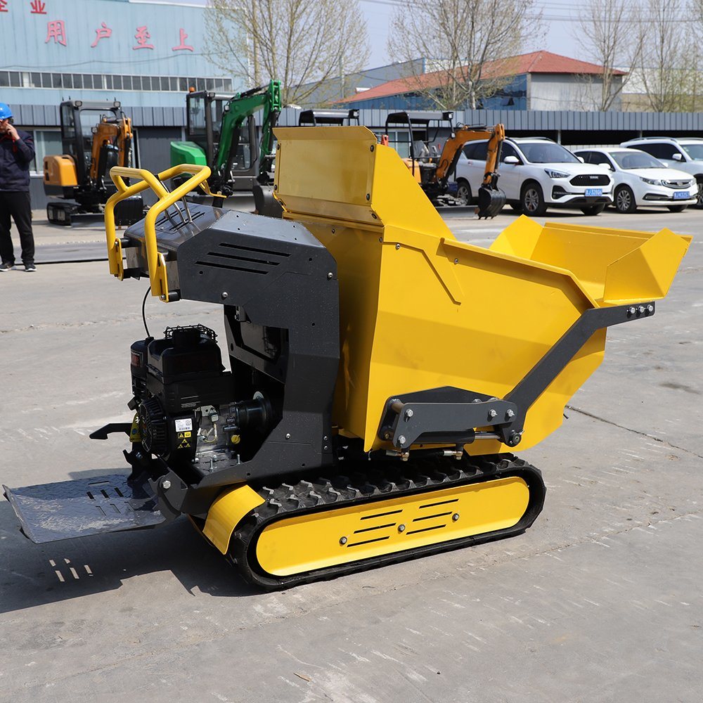 Diesel Dumper Crawler Wheelbarrow Mini Dumper with Crane Gasoline Mini Dumper Made for Sale