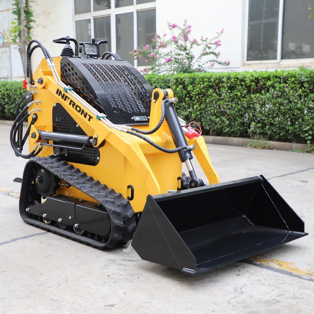 EPA Euro 5 Gasoline Diesel Engine Small Mini Skid Steer Loader Mini Skid Loader for Sale