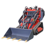 Fully Hydraulic Multifunction Mini Diesel Wheel/Crawler Skid Steer Loader