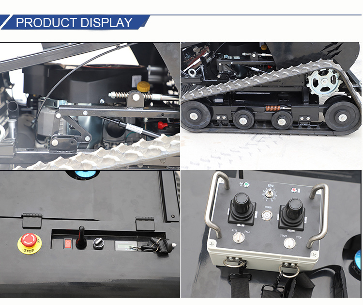 High Performance Remote Control Lawn Mower Liberate Manpower Super Engine Cutting Machine Factory Price