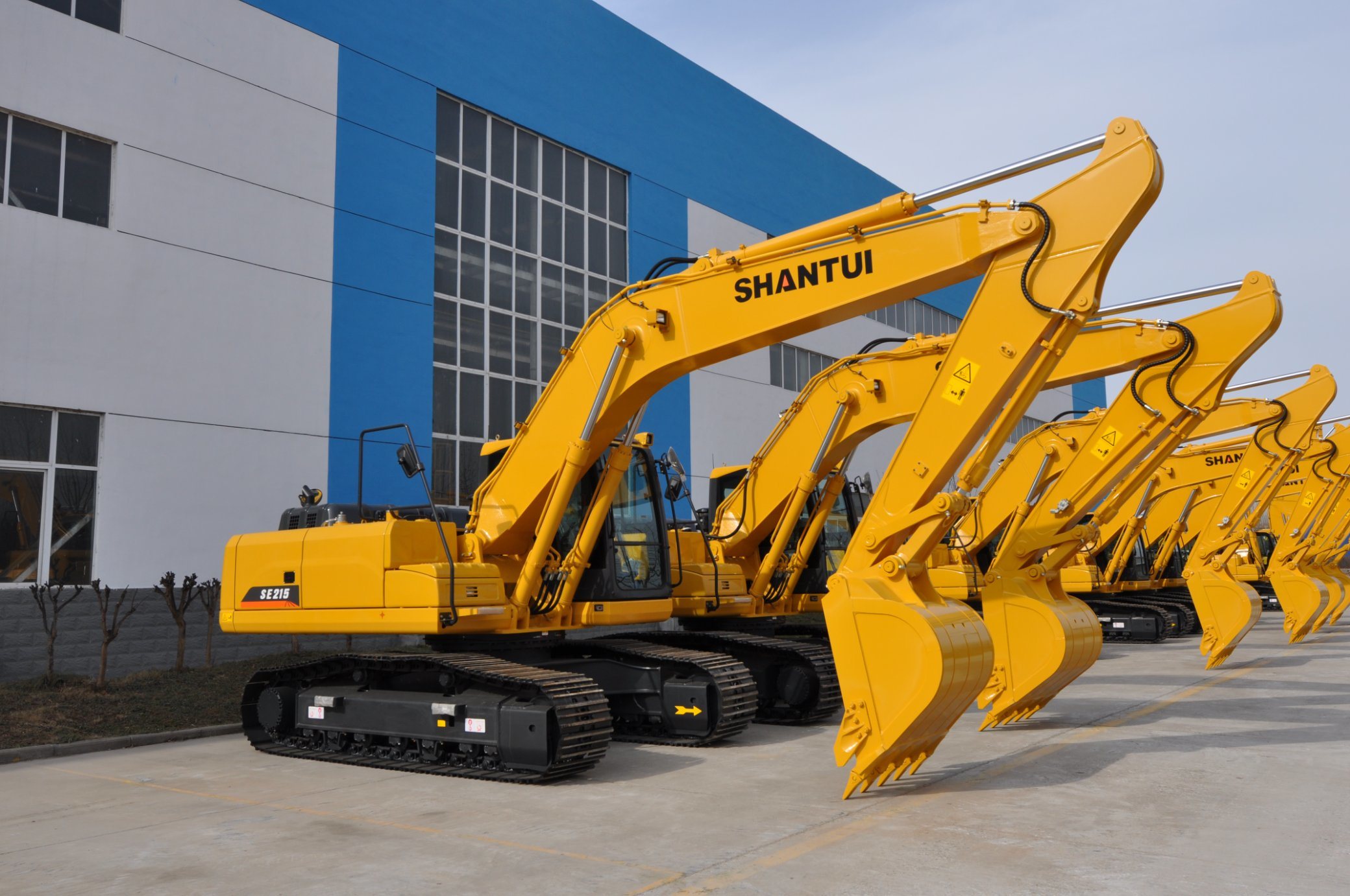 Excellent Brand Shantui 21.5 Ton Crawler Excavator Se215 with 0.93cbm Bucket