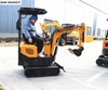 Factory Price Mini Digger 1ton Micro Bagger 1.2 Ton Mini Excavator 1000kg Mini Excavator