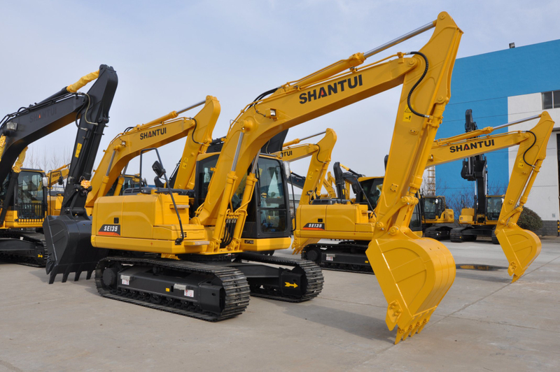 Shantui′s Latest High-End Se135 13.5 Tons Medium Excavator