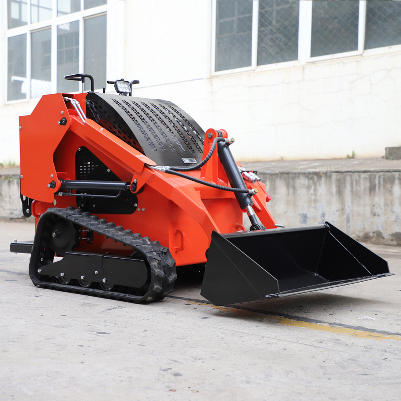 EPA Diesel/Gasoline Wheel Tracked Dingo Mini Loader Mini Skid Steer Loader with Attachments