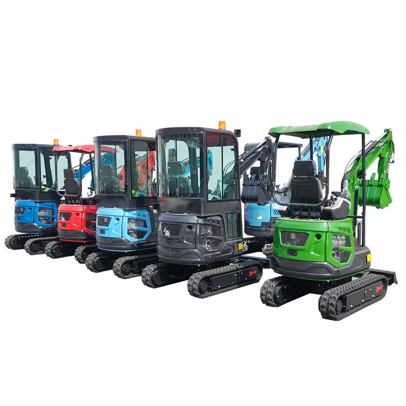 Hot Sale China 1.8 Ton Cheap Koop Engine Mini Cabin Excavator Digger with Quick Hitch/Hydraulic/Crawler/CE/Diesel Gasoline/