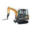 Hot Selling Digging Machine Construction Use Mutiple Function Wheel and Track Drive Optional Mini Excavator Wholesale