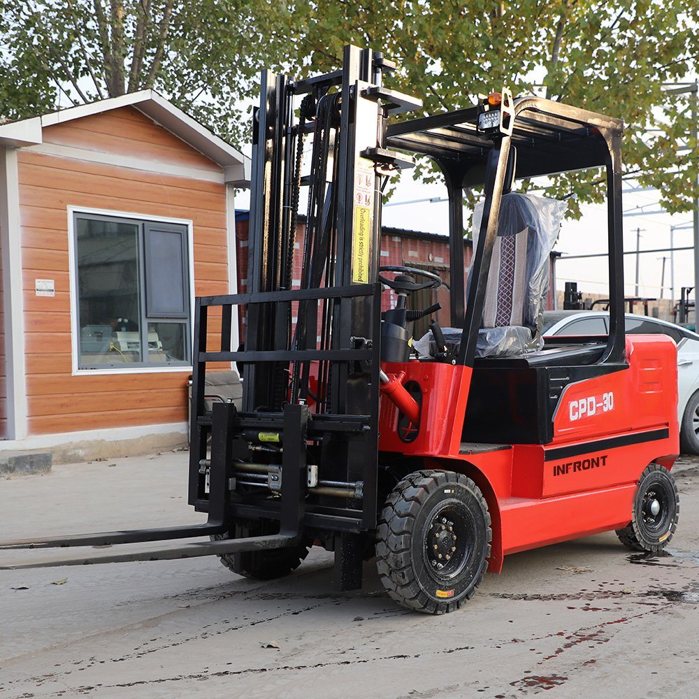 High Quality Automatic/Hydraulic/Mechanical Transmission 3ton Diesel Forklift with Attachment Paper Clamps Can Be Customized