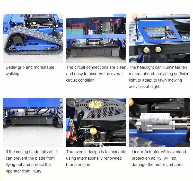 Remote Control Mower and Gasoline Robotic Lawn Mower for Agricultural