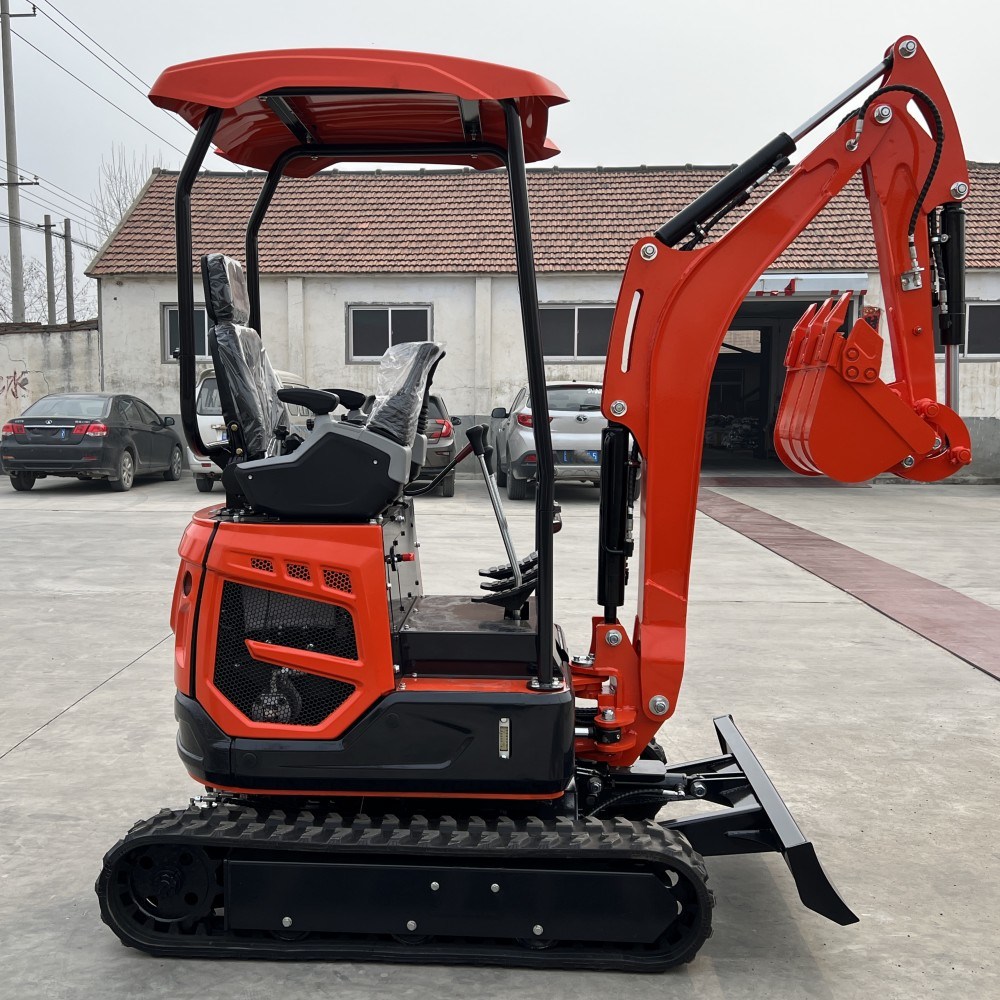 Free Shipping EPA Certified Mini Excavator 0.8 Ton to 3 Ton Crawler Type with Hydraulic Bucket Small Micro Digger Machine Sale
