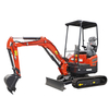Factory Free Shipping! ! ! Mini Excavator 1.8 Ton 2.0 Ton EPA Euro 5 Kubota Engine Crawler Mini Excavator