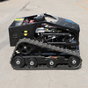 Mini Crawler Type Remote Control Robot Gasoline Engine Lawn Mower Garden Use OEM