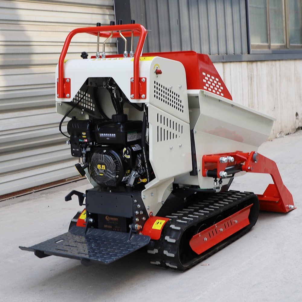 OEM Full Hydraulic Dumpers 500kg Load Capacity Gasoline Engine Powered Barrow Mini Dumper