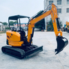 New Design Mini Excavator 3 Tons Digger for Construction Use Attachments Available