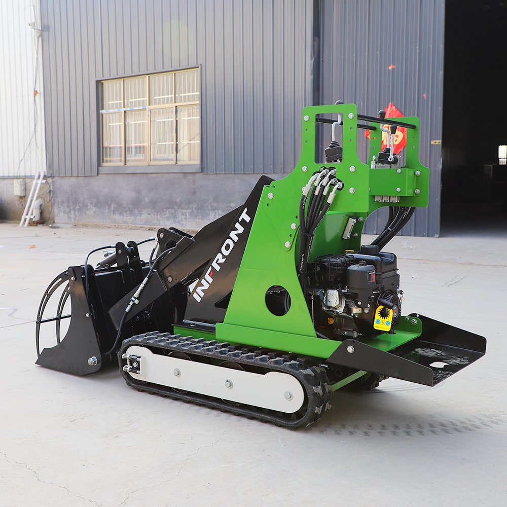 Euro5 CE EPA Mini Skid Steer Loader with Attachments Wheel/Crawler Skid Steer