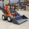 Hightop 200kg 300 Kg 380kg Crawler Skid Steer Loader Cheap Mini Skid Steer Loader for Sales