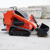 Electric Hydraulic Track Dumper Mini Skid Steer Loader with EPA CE