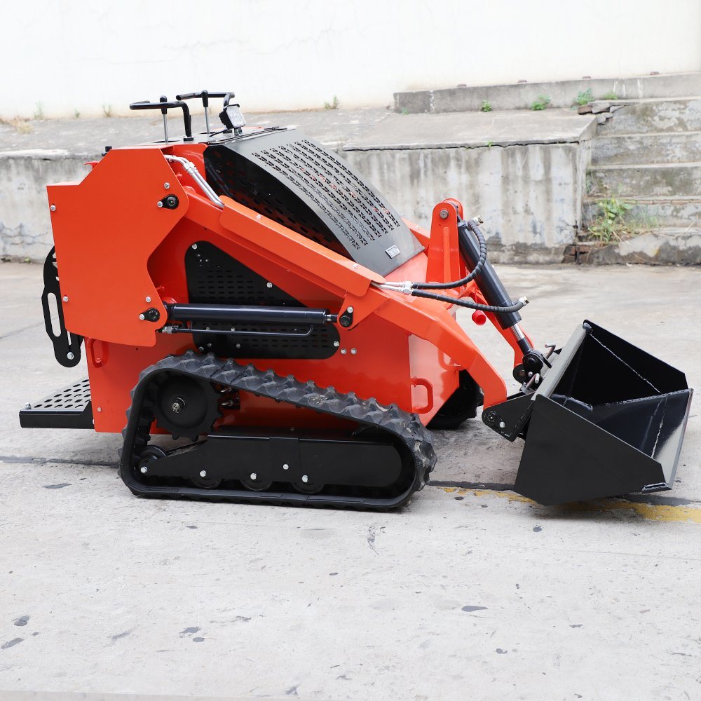 Electric Hydraulic Track Dumper Mini Skid Steer Loader with EPA CE