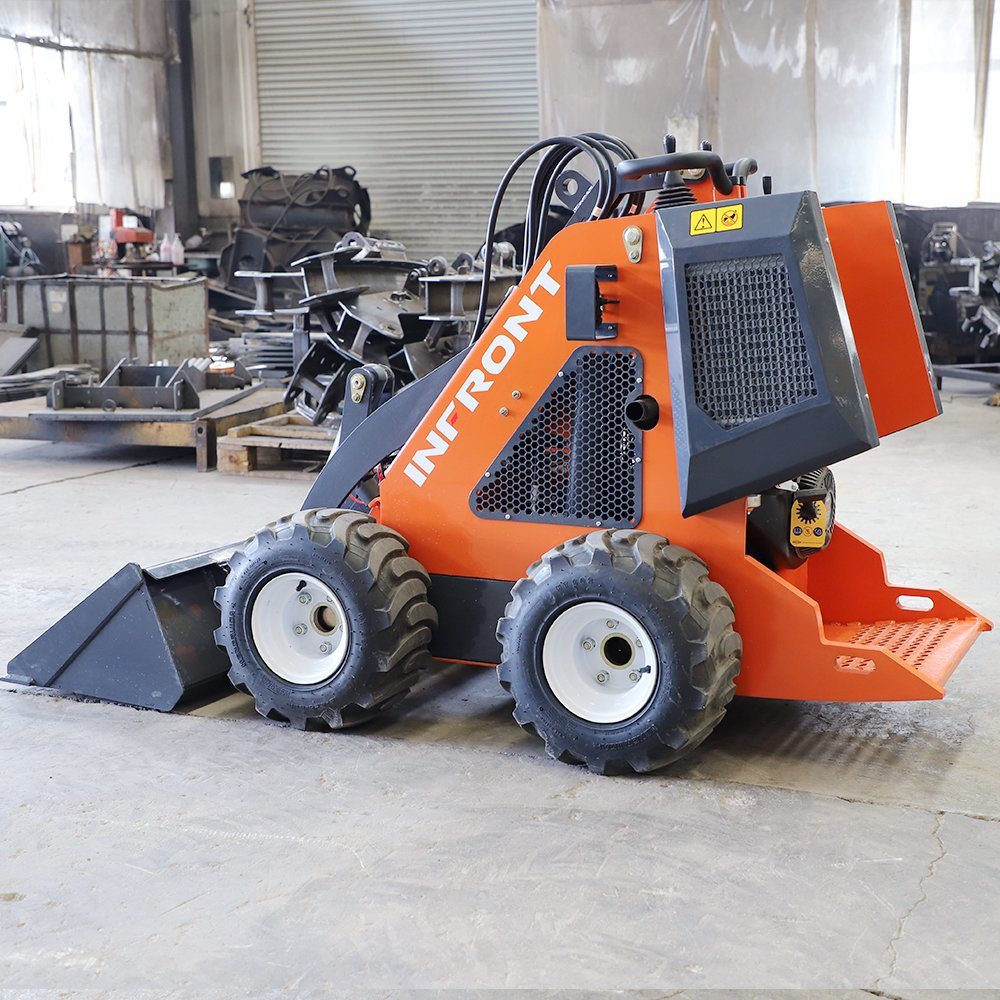High Working Efficiency Mini Loader Hydraulic System Skid Steer Loader with EPA CE