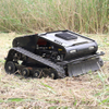 Black Lawn Mower Remote Control Start-Stop Large Area Cooling System 800mm