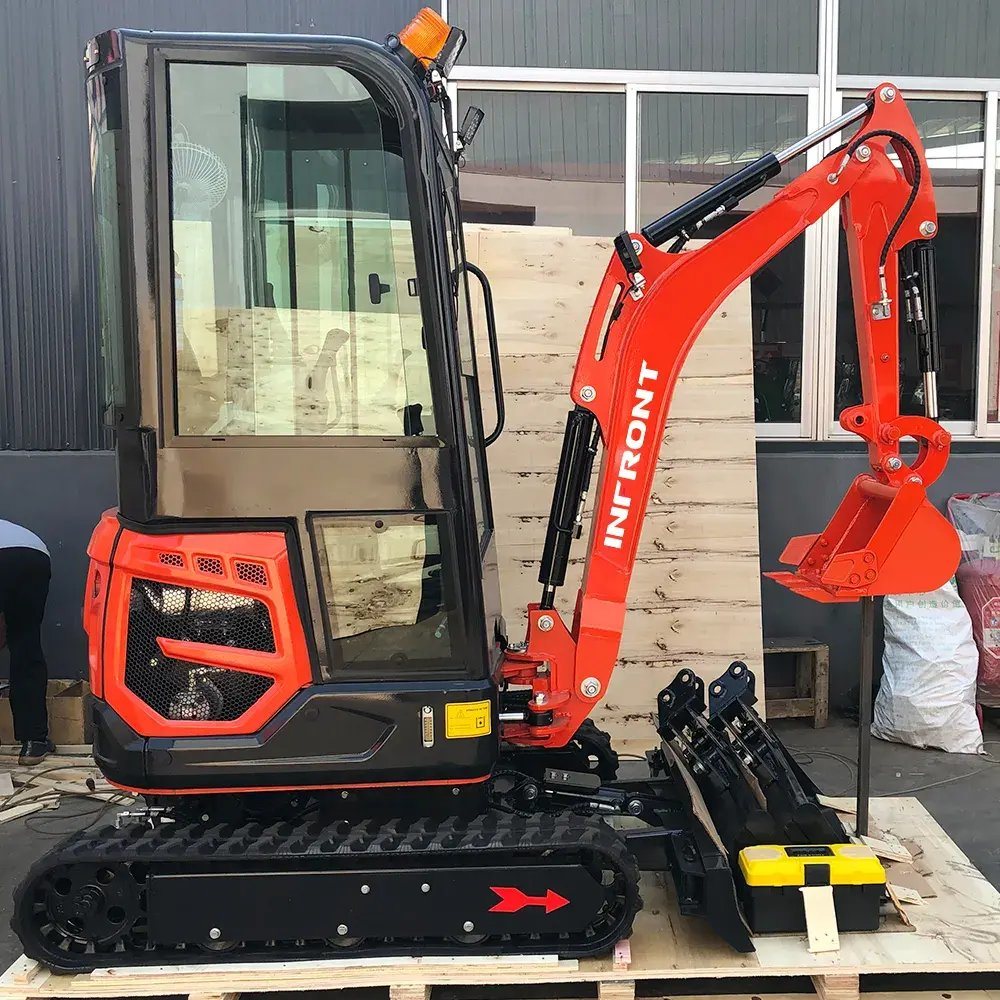 Mini Excavator Garden Agricultural Machine 1.8-Ton Excavator