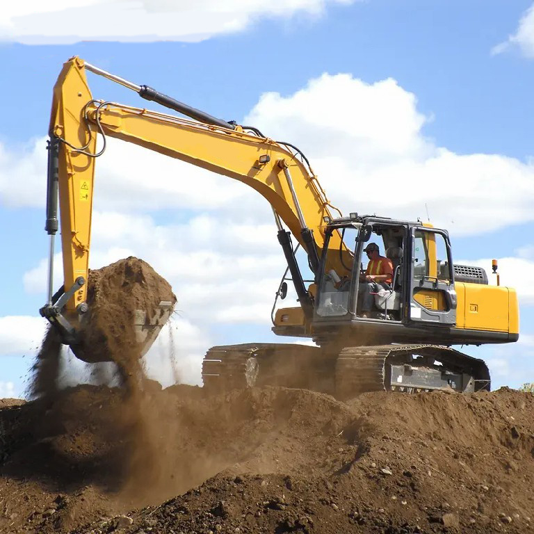 GM Special Construction at Low Price 20 Ton Engineering Excavator in China