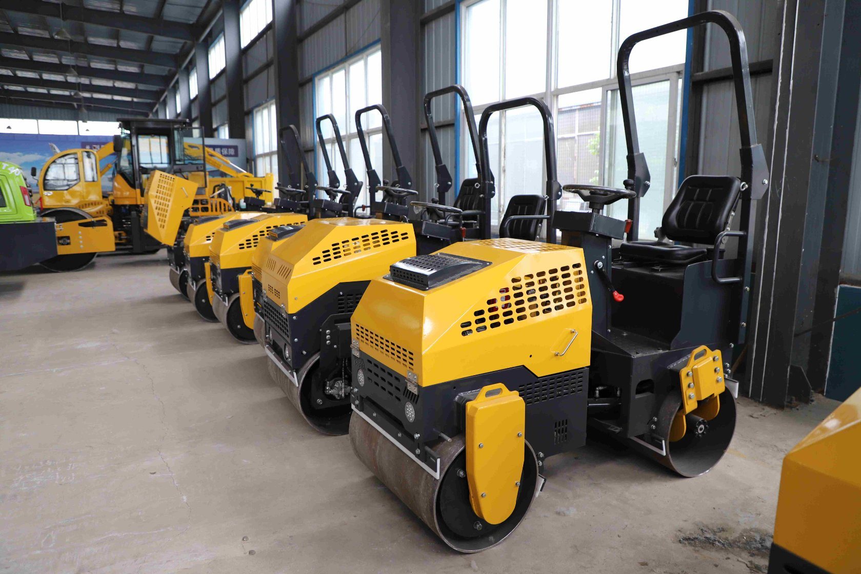 Industrial Compactor Machine Road CE Certified Diesel Gasoline Asphalt Rollers