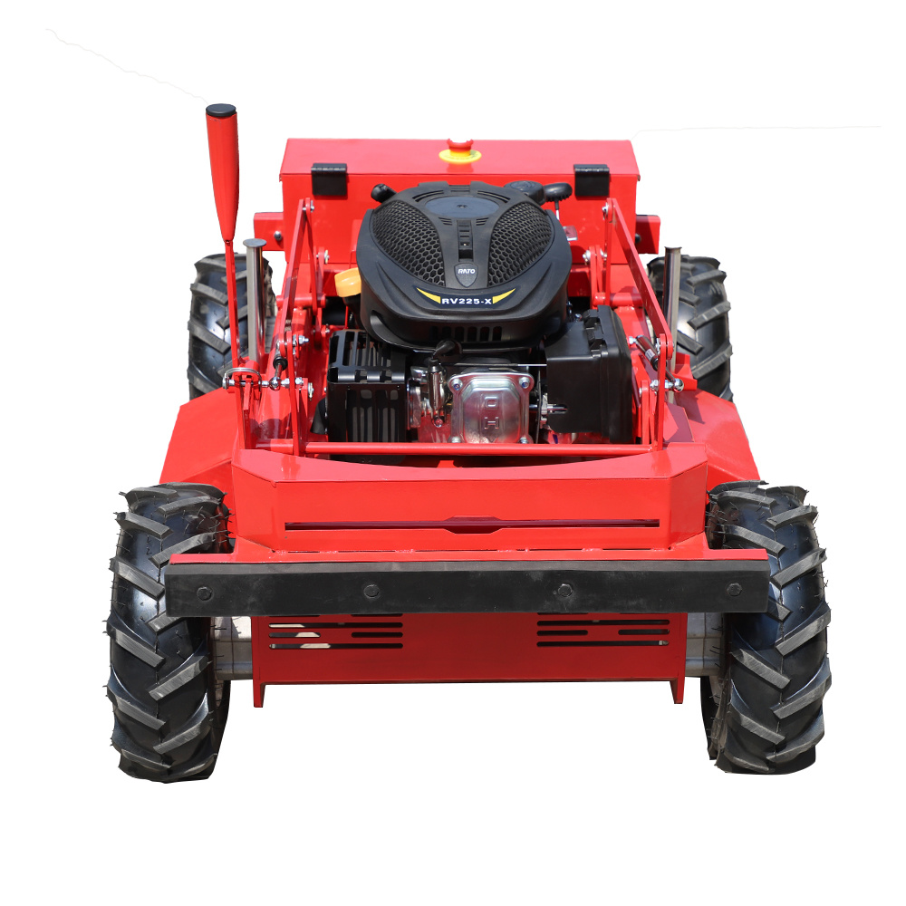 Factory Outlet Gasoline Remote Control Lawn Mower and Robotic Lawn Mower for Agriculture with CE EPA