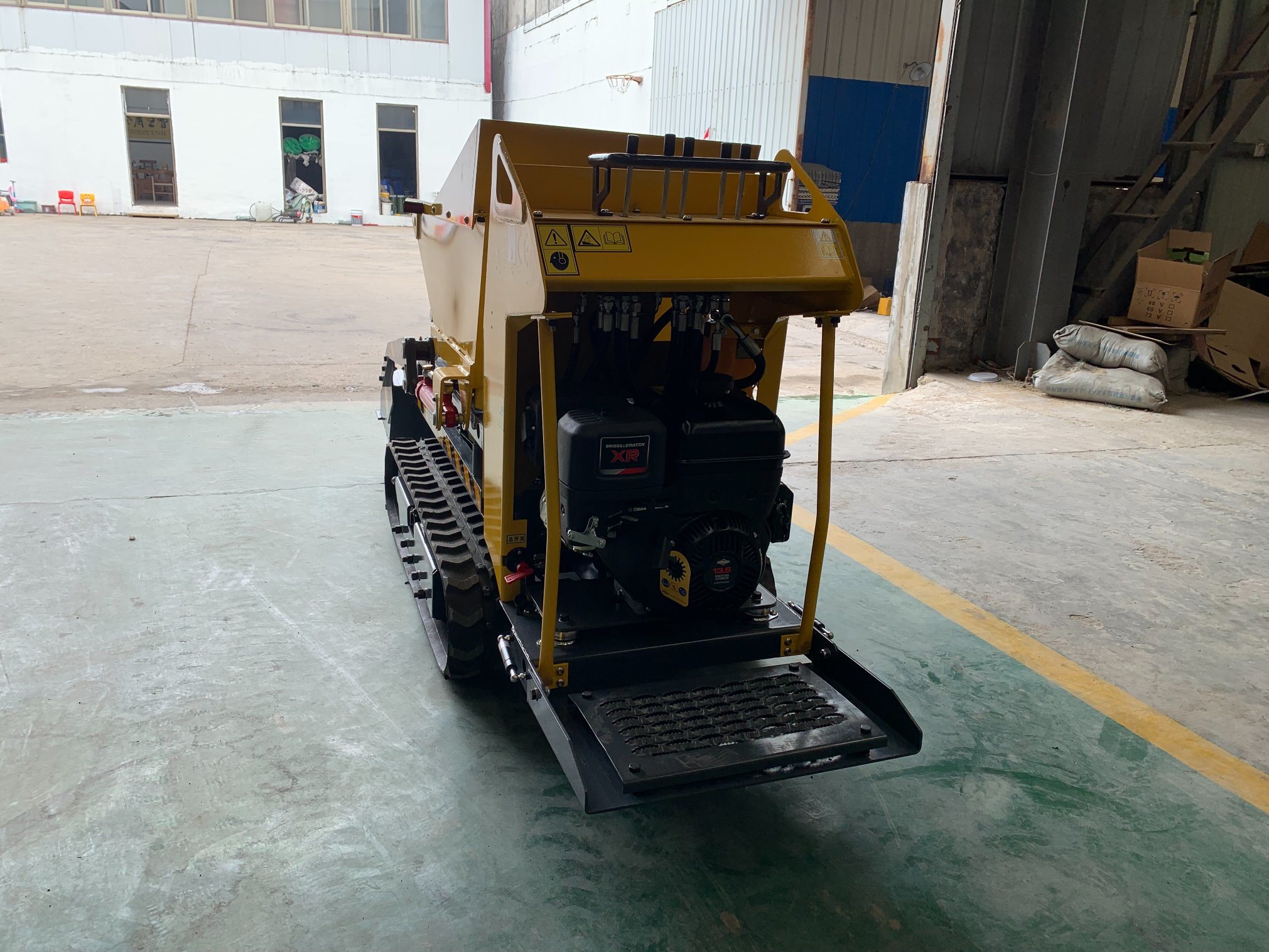 Electric Mini Dumper Mini Dumper 1 Ton New Pattern Hydraulic Dumper with CE EPA