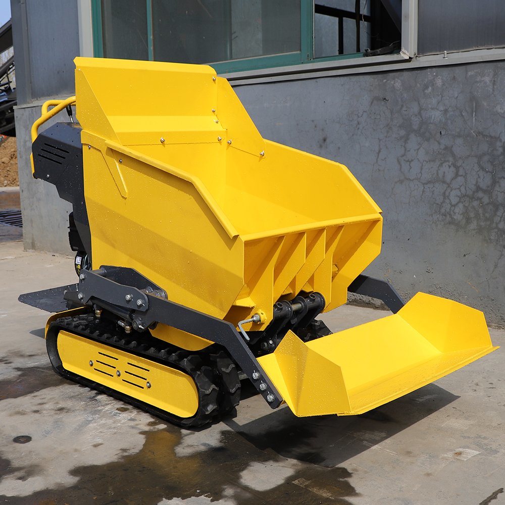 0.8t 800kg Self Loading Tracked Dumper Mini Crawler Dumper Diesel Transporter Dumper